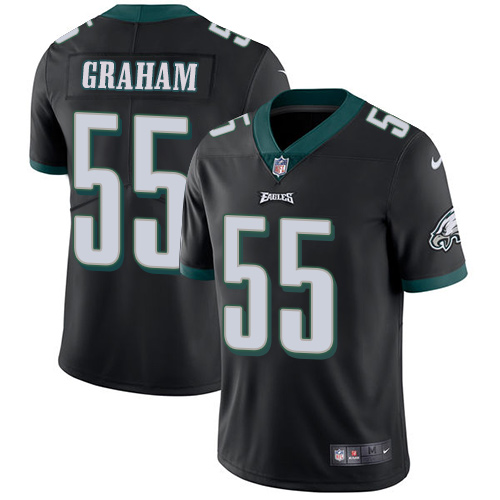 Nike Eagles #55 Brandon Graham Black Alternate Men's Stitched NFL Vapor Untouchable Limited Jersey